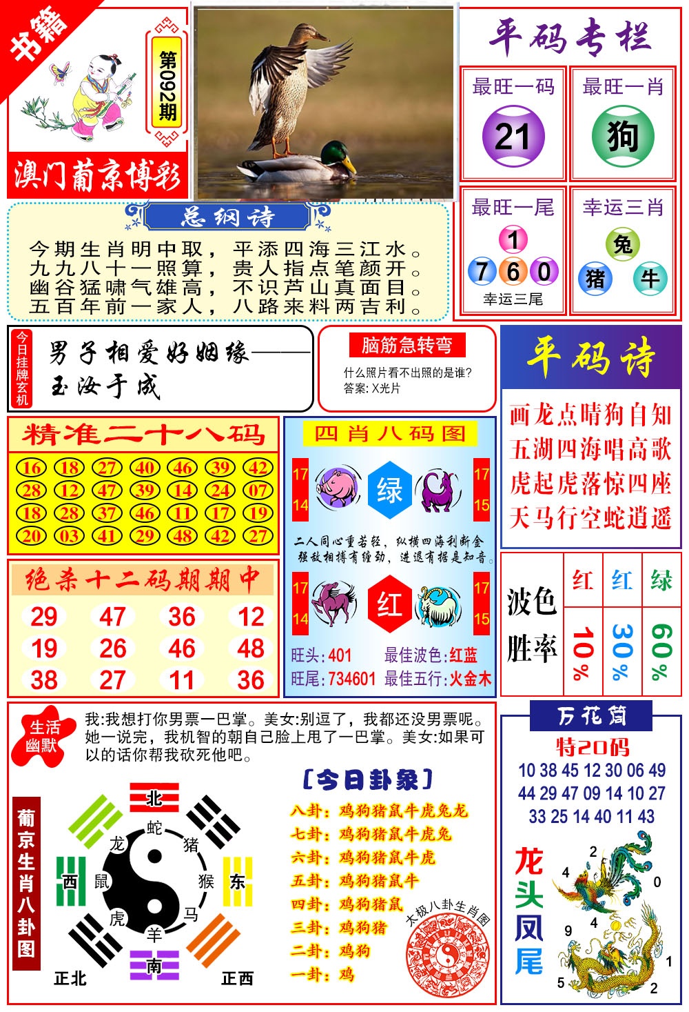 092期澳门万花筒[图]